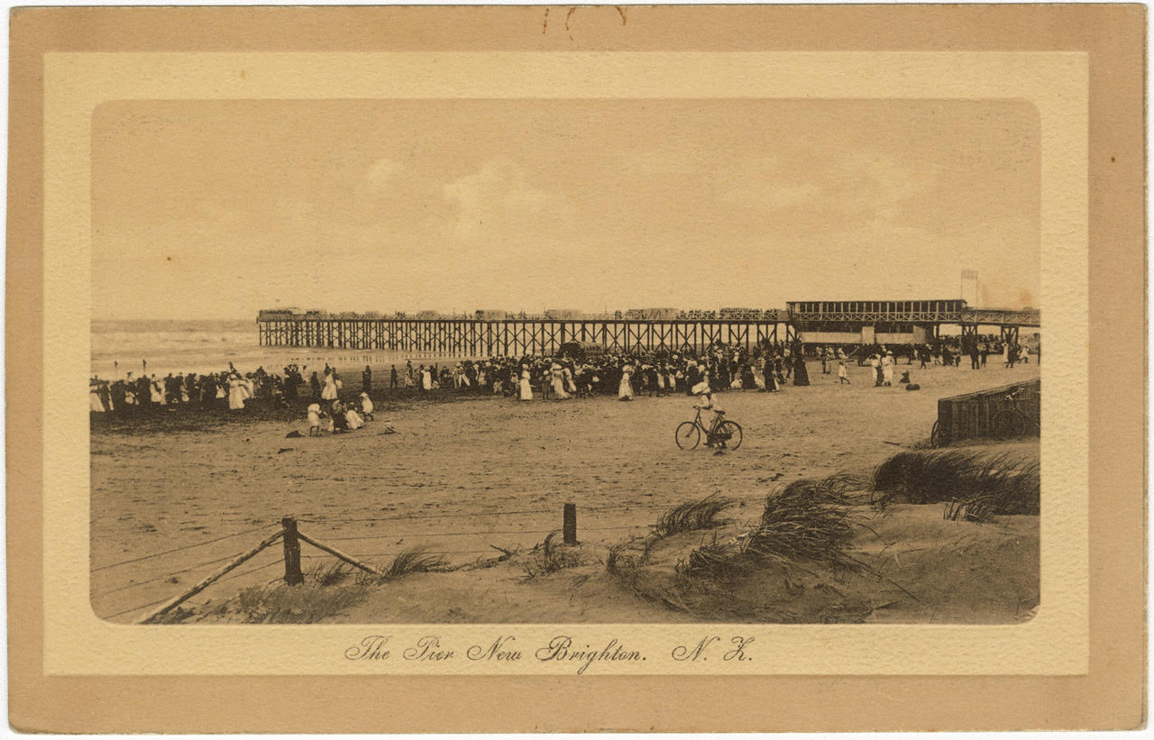 New Brighton Pier in the 1900's