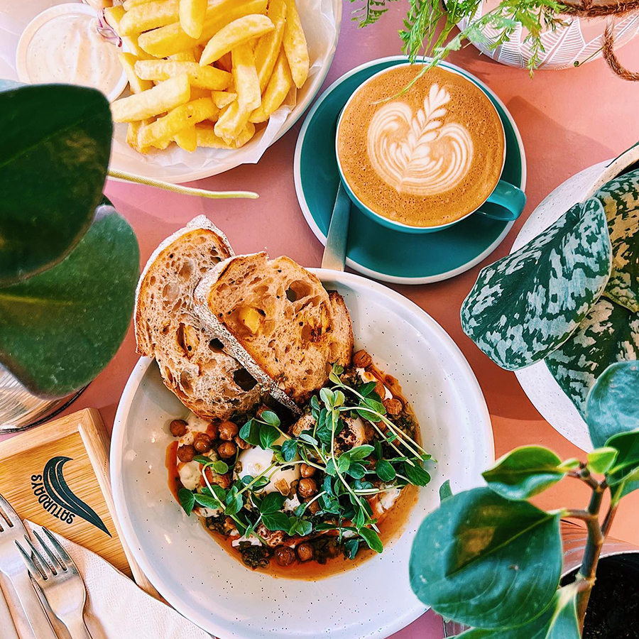 Brunch at Saturdays Cafe