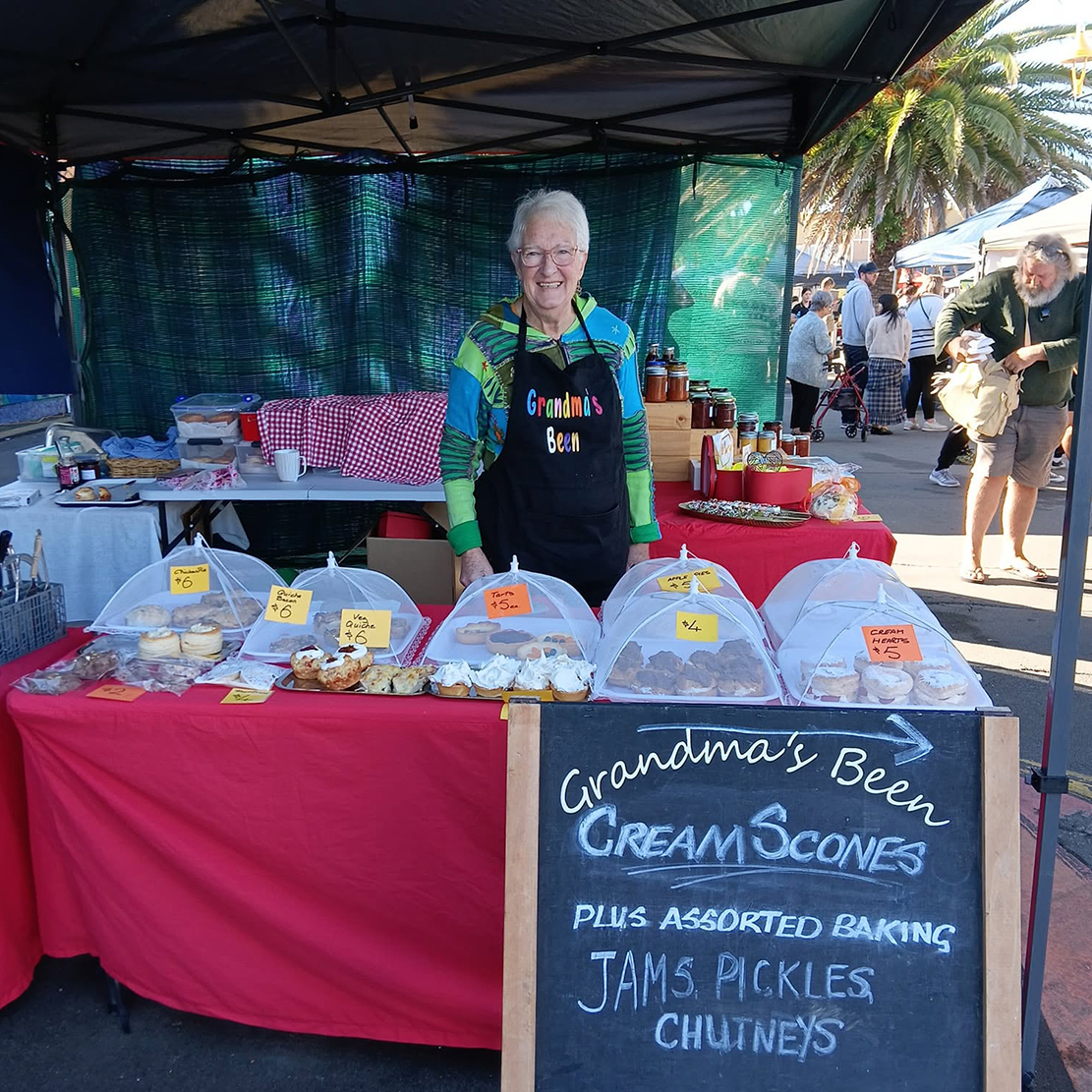 Stall Holder at the Seaside Market
