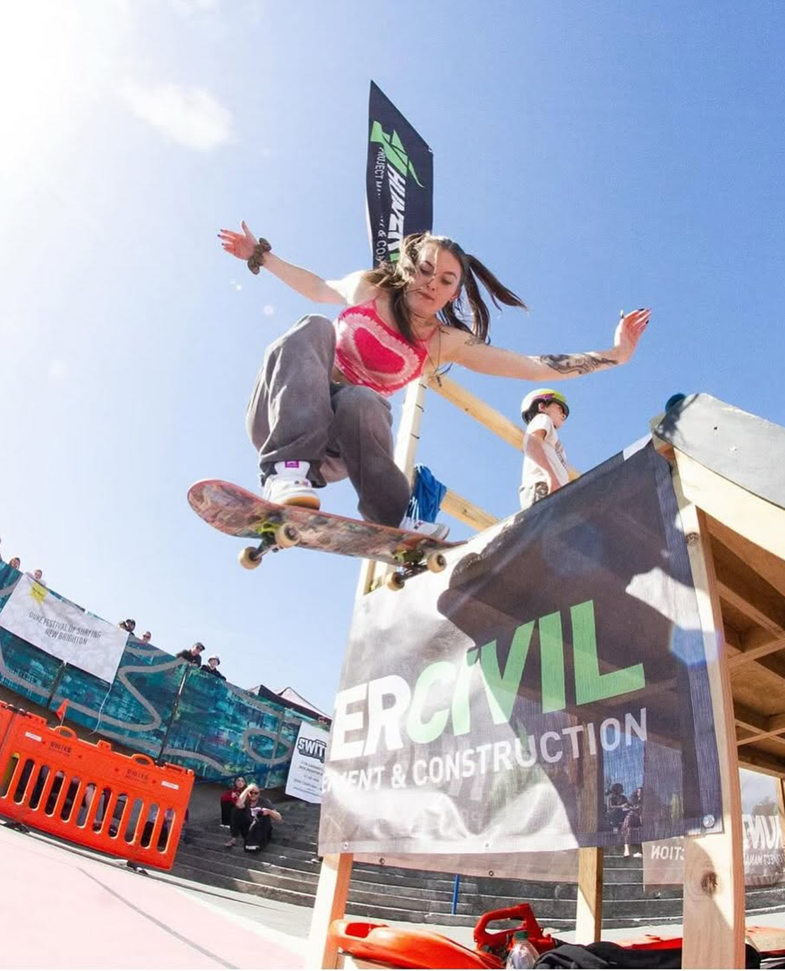 Skate Competition at The Duke Festival of Surfing