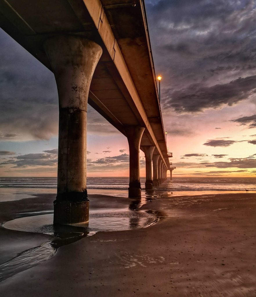 New Brighton Pier at Sunrise